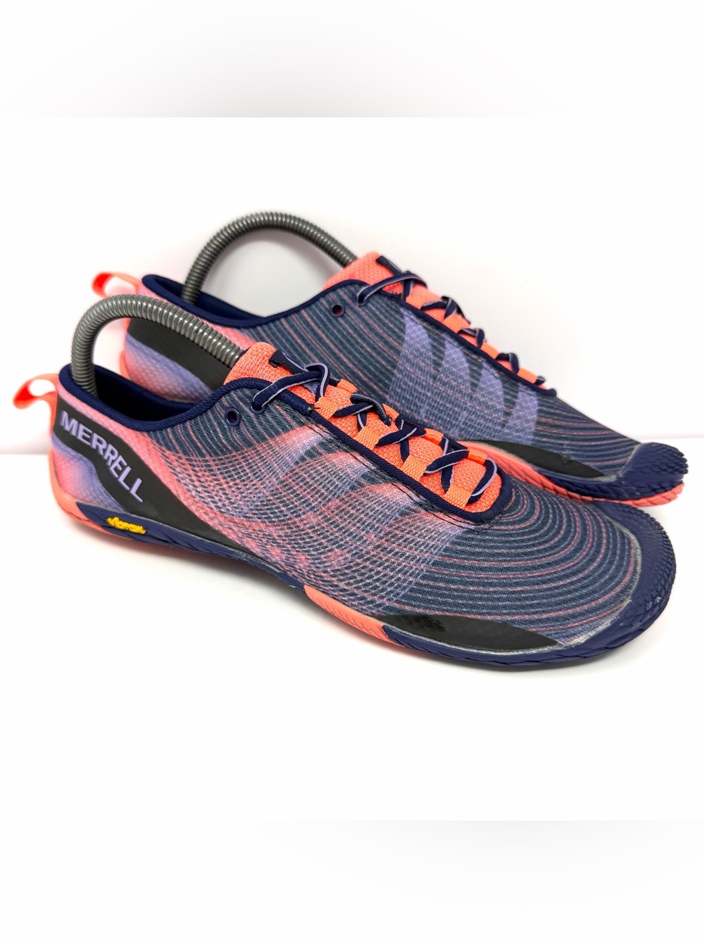 Merrell Womens Vapor Glove 2 Barefoot Running Shoes Sz 9 Blue Minimalist Sneaker